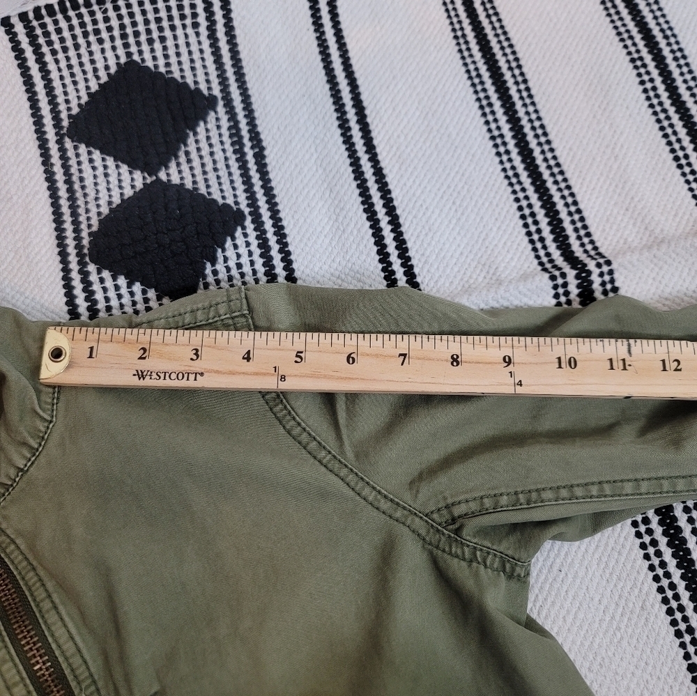 MADEWELL FLEET JACKET IN KHAKI GREEN, SZ SMALL - Picture 11 of 14